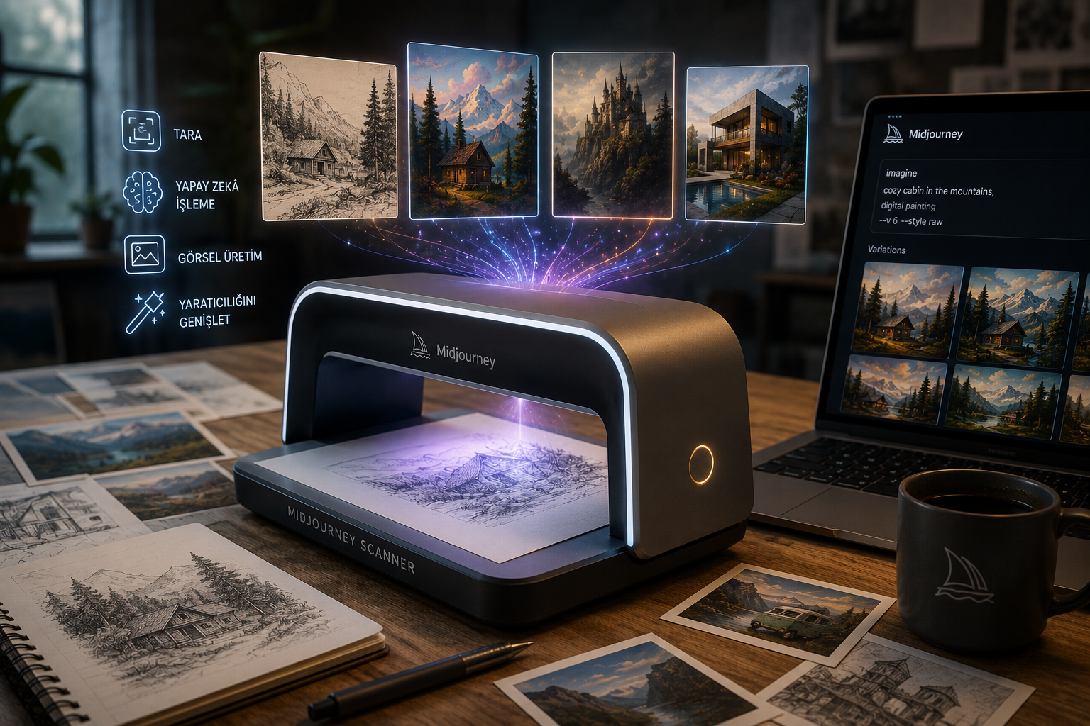Midjourney Unveils Its First Hardware Product, the "Midjourney Scanner": What Does It Do?