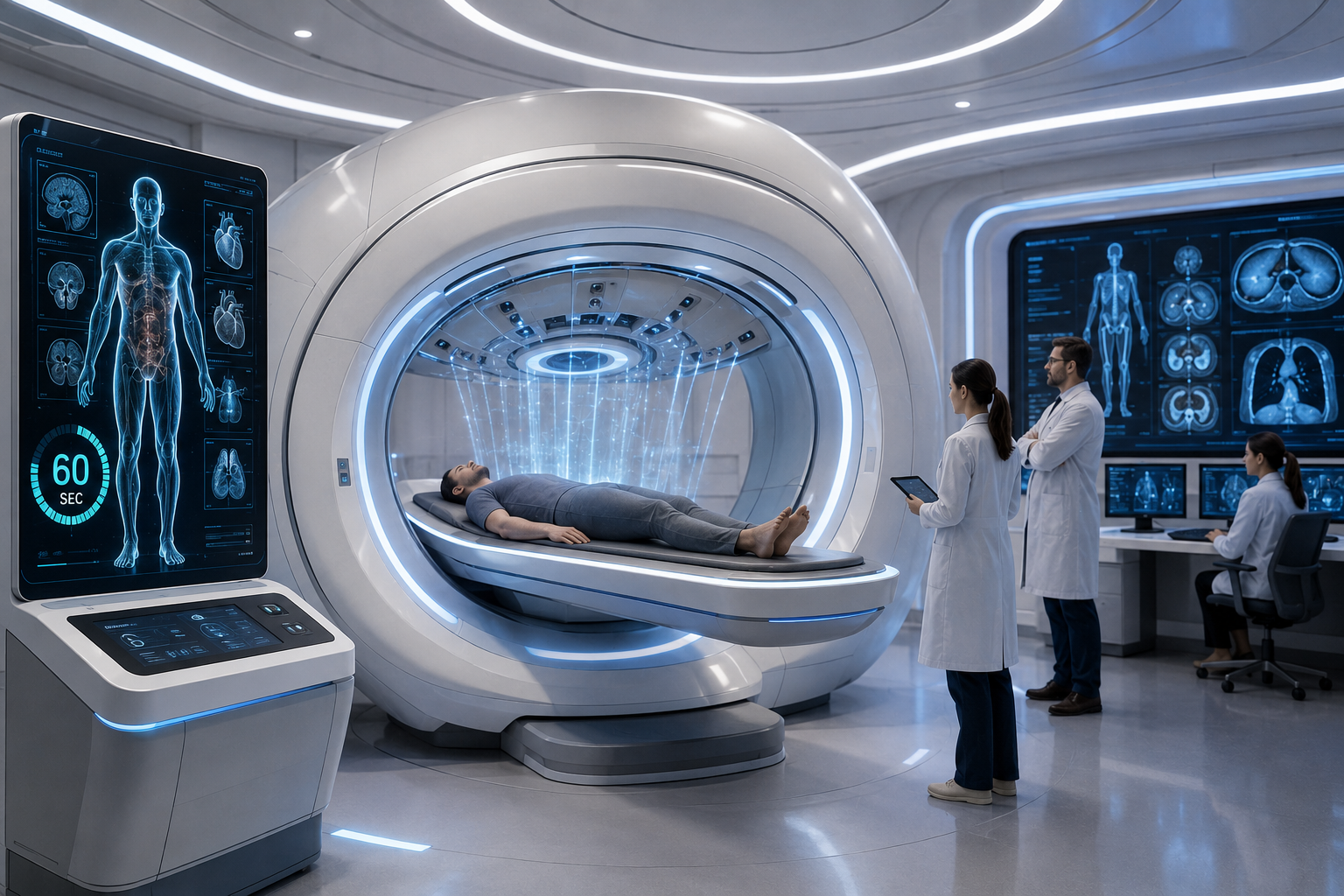 Midjourney's Medical Revolution: Full-Body Scanning Device Unveiled That Works in 60 Seconds