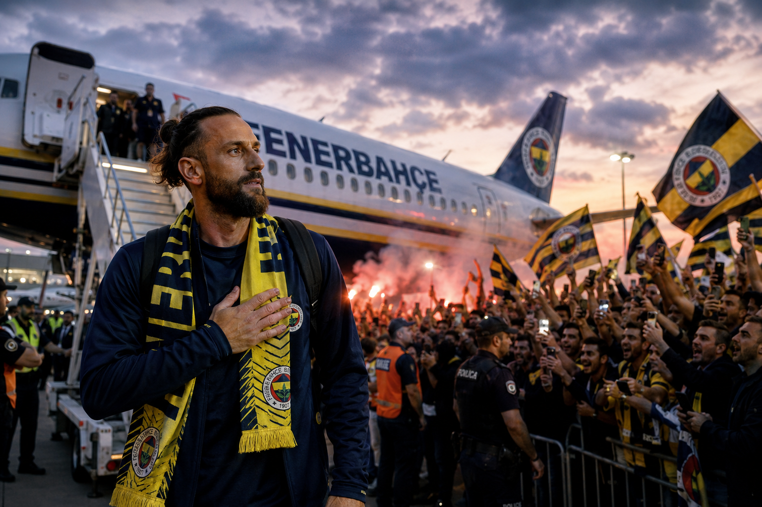 Fenerbahçe Announces Vedat Muriqi Transfer! Kosovan Striker Arrives in Istanbul